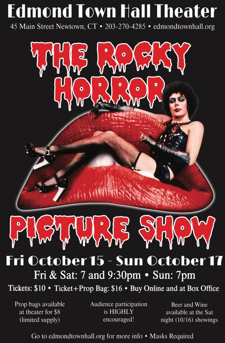 The Rocky Horror Picture Show (R) Oct 15 Oct 17 Edmond Town Hall