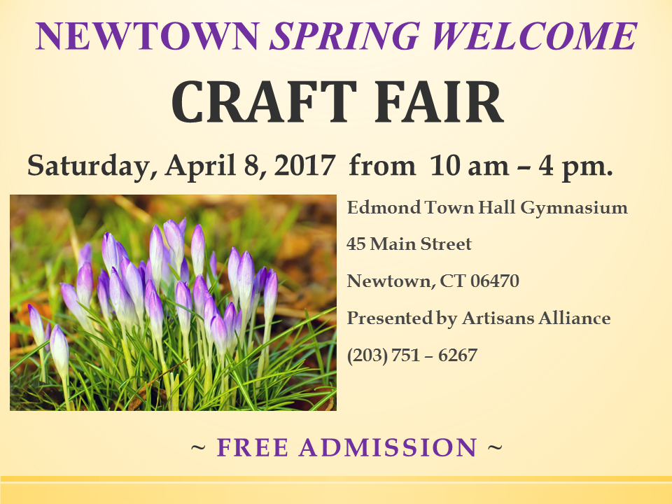 Newtown Welcome Spring Craft Fair